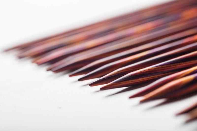 KnitPicks Knit Picks Double Pointed Wood Knitting Needle Set (Radiant 6") - Image 2